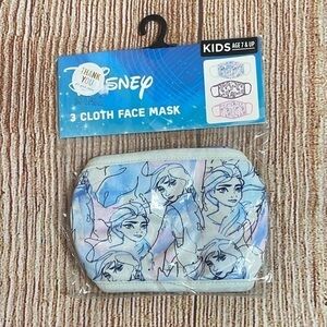 Frozen Logo Disney Mask Set of 3 Cloth Facial Covering